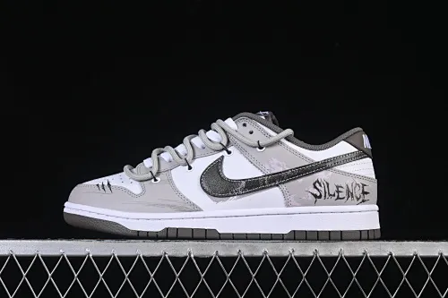 All Categories Nk SB Dunk Series Nk SB Dunk Low High-end Customized Low-top Shoes Nike SB Dunk Low "Just Do It" Straps Anniversary High-end Customized Low-top Casual Shoes HF5441-111